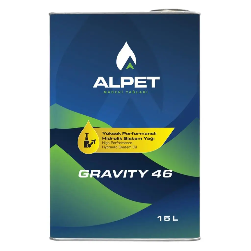 Alpet Gravity 46 Teneke 15 Litre - Hidrolik Sistem Yağı