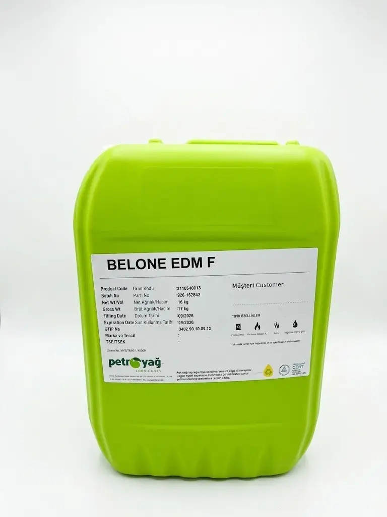 Belone Edm F Erezyon Yağı Bidon 16 Kg
