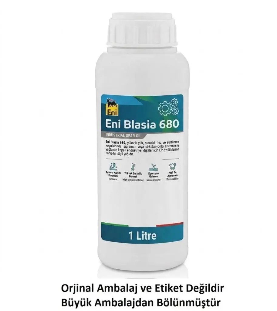 Eni-Agip Blasia 680 - 1 Litre Endüstriyel Dişli Yağı