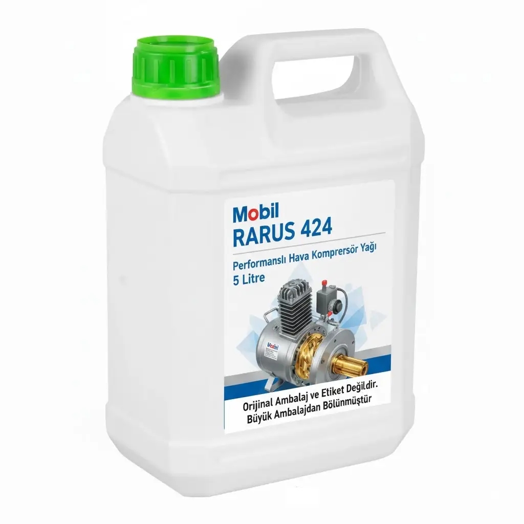 MOBİL RARUS 424 KOMPRESÖR YAĞI 5 LİTRE - ISO VG 32