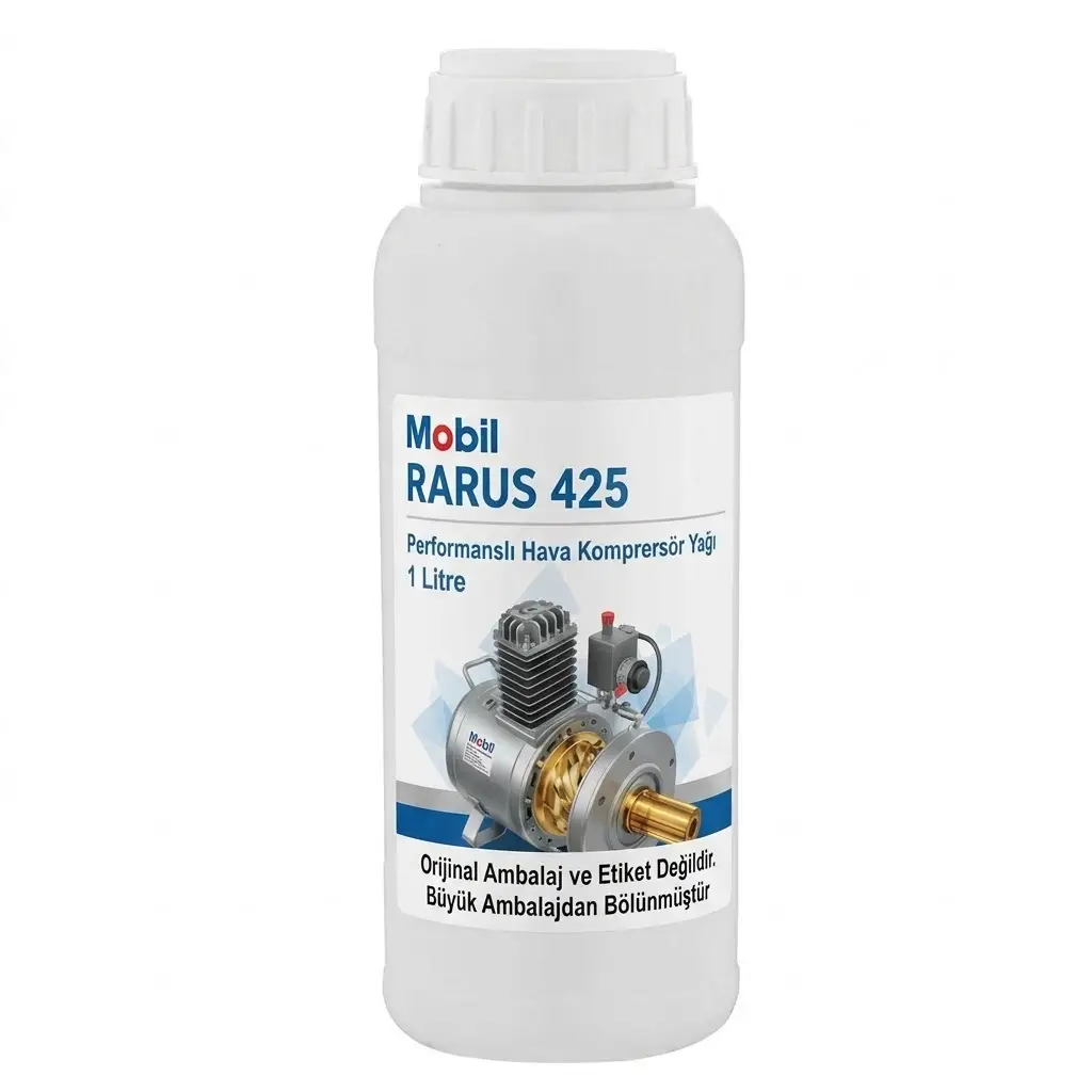 Mobil Rarus 425 Kompresör Yağı 1 Litre - Iso Vg 46