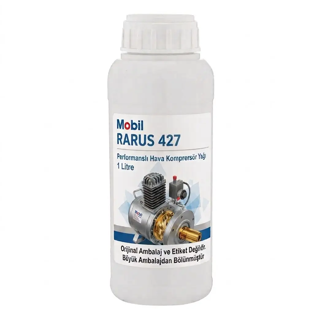 Mobil Rarus 427 Kompresör Yağı 1 Litre - Iso Vg 100