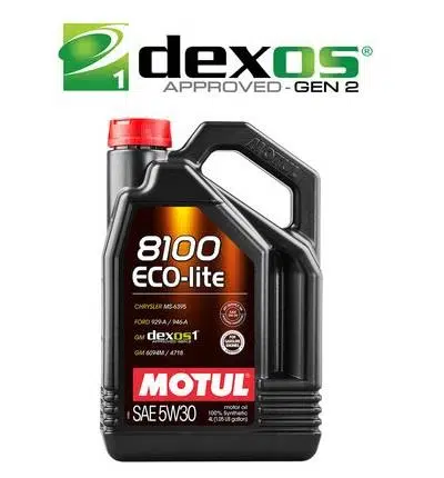 MOTUL 8100 ECO-LİTE 5W30 - 4 LİTRE GM DEXOS 1 GEN2
