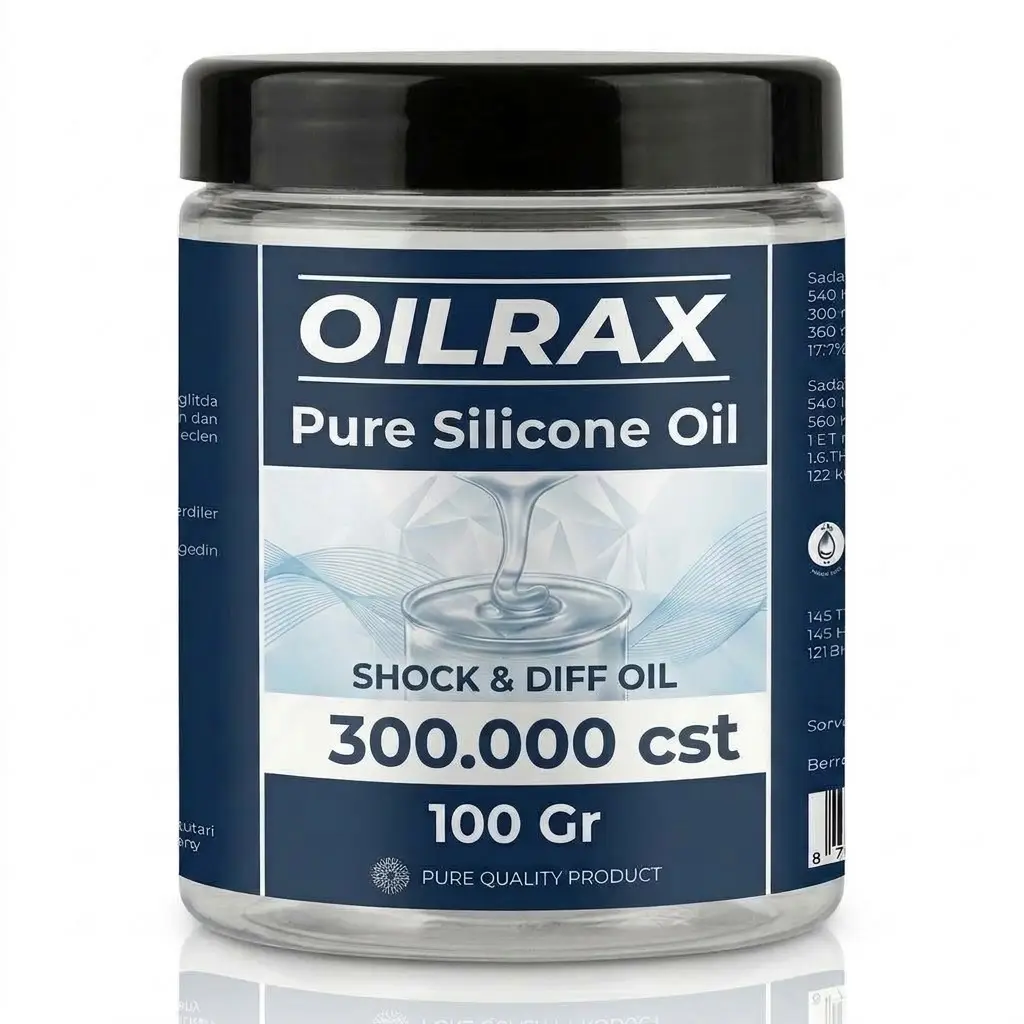 Oilrax Pure Silicone Oil 300.000 Cst - 100 ML Shock & Diff Oil