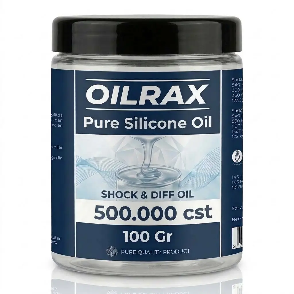 SİLİKON YAĞI 500.000 CST - 1 KG (Polydimethylsiloxane Fluid / PDMS)