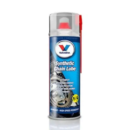 VALVOLİNE SYNTHETİC CHAİN LUBE SPREY 500 ML-ŞEFFAF ZİNCİR SPREYİ