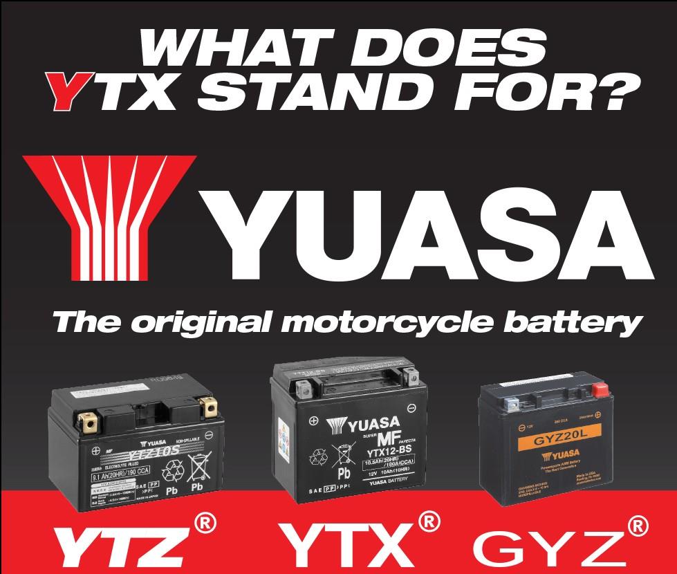 Yamaha YZF750R 1994-1998 YUASA 12V 10AH AKÜ